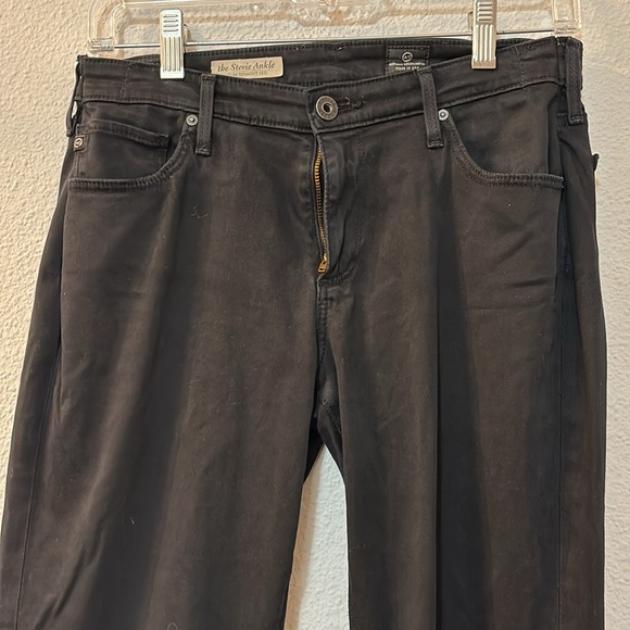 AG Stevie Ankle black skinny jeans - Picture 2 of 5